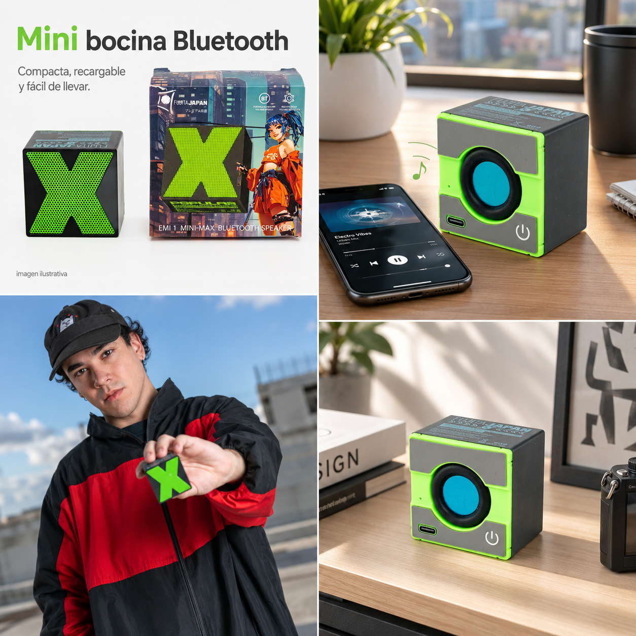 MINI BOCINA X CAJA ASTRONAUTA