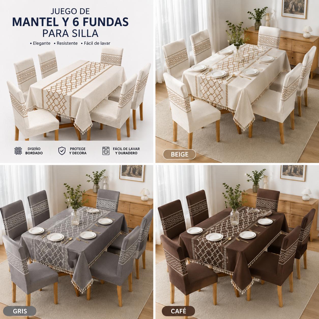 Juego de mantel 0771