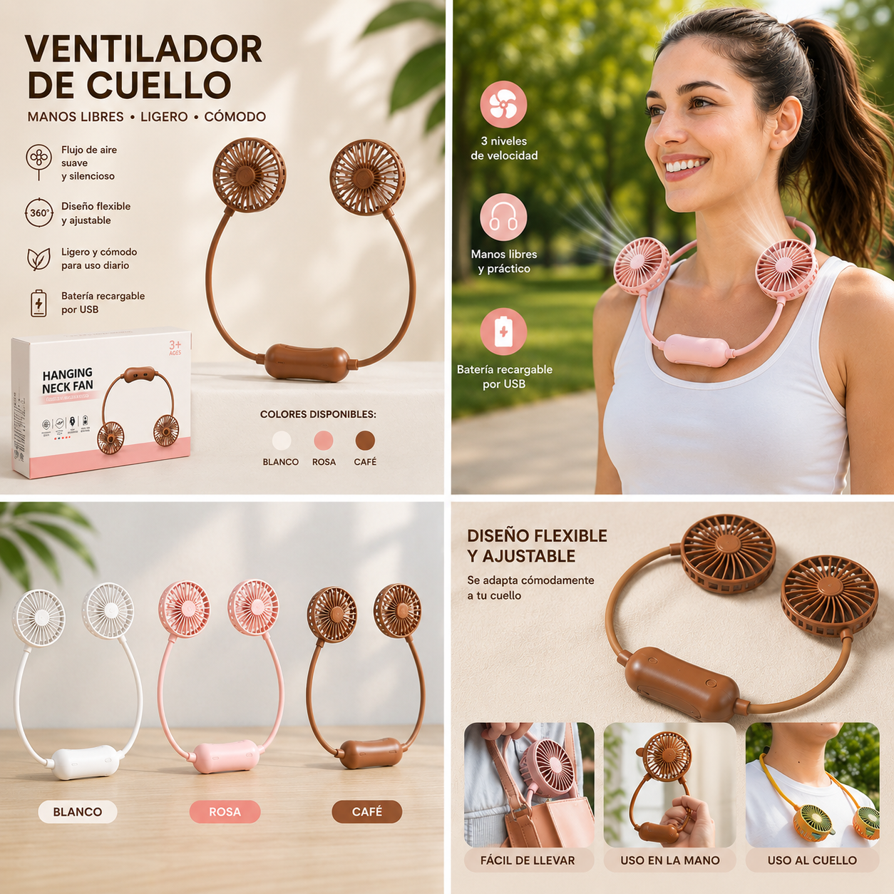 Ventilador de cuello 2776