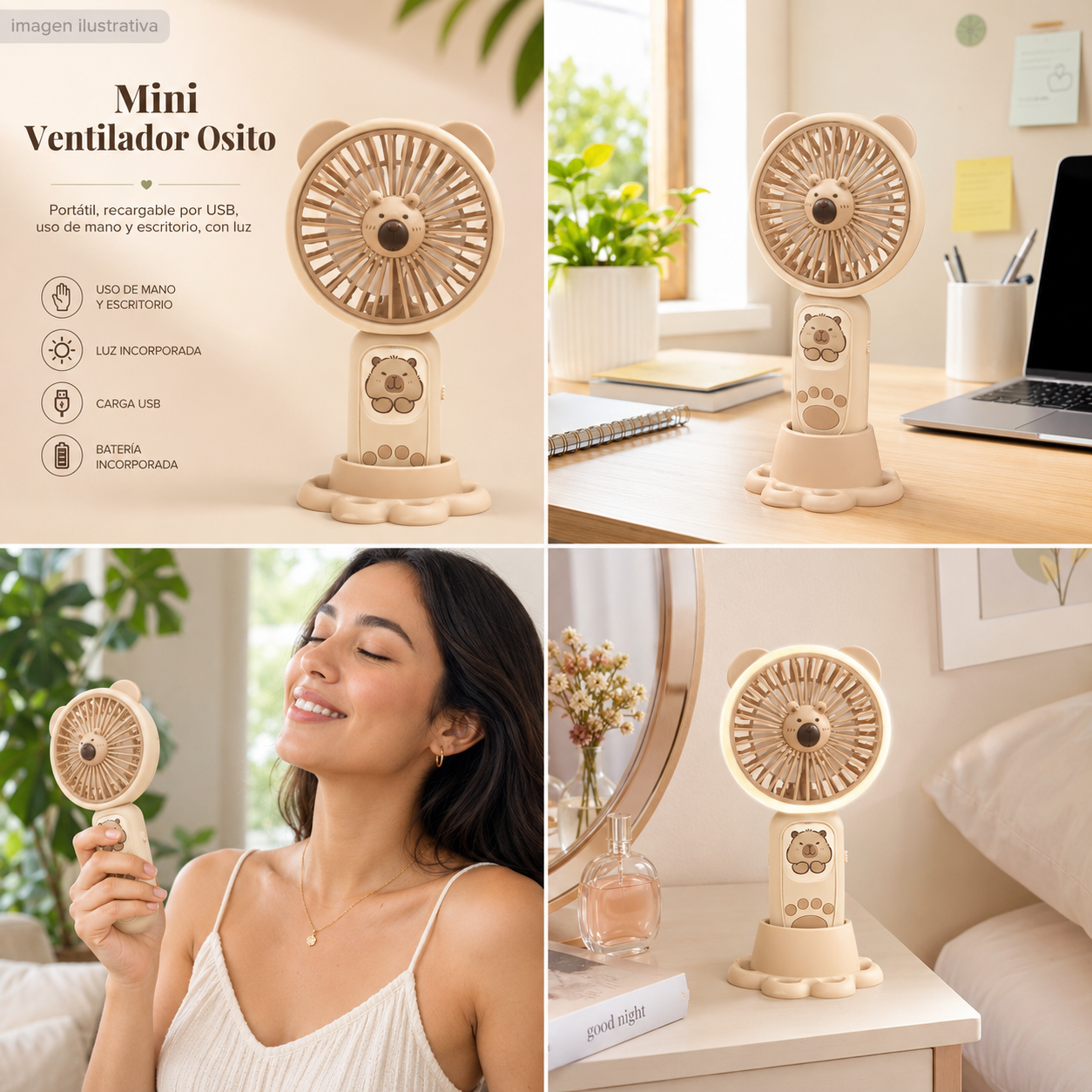 Ventilador capibara