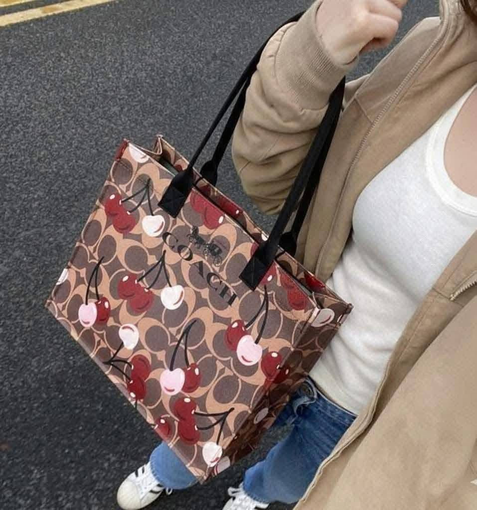 Bolsa fieltro coach 593