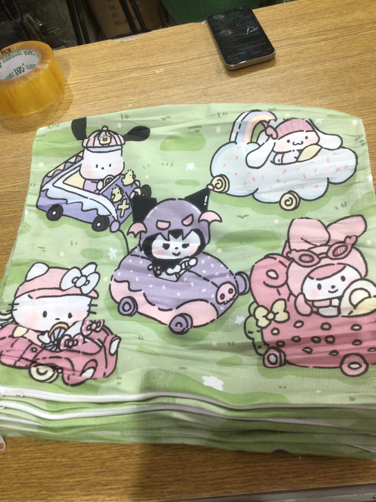 Funda cojín personaje