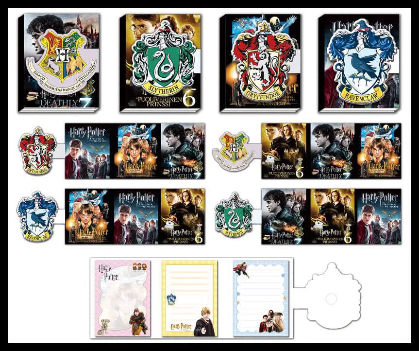 12 libretas harry