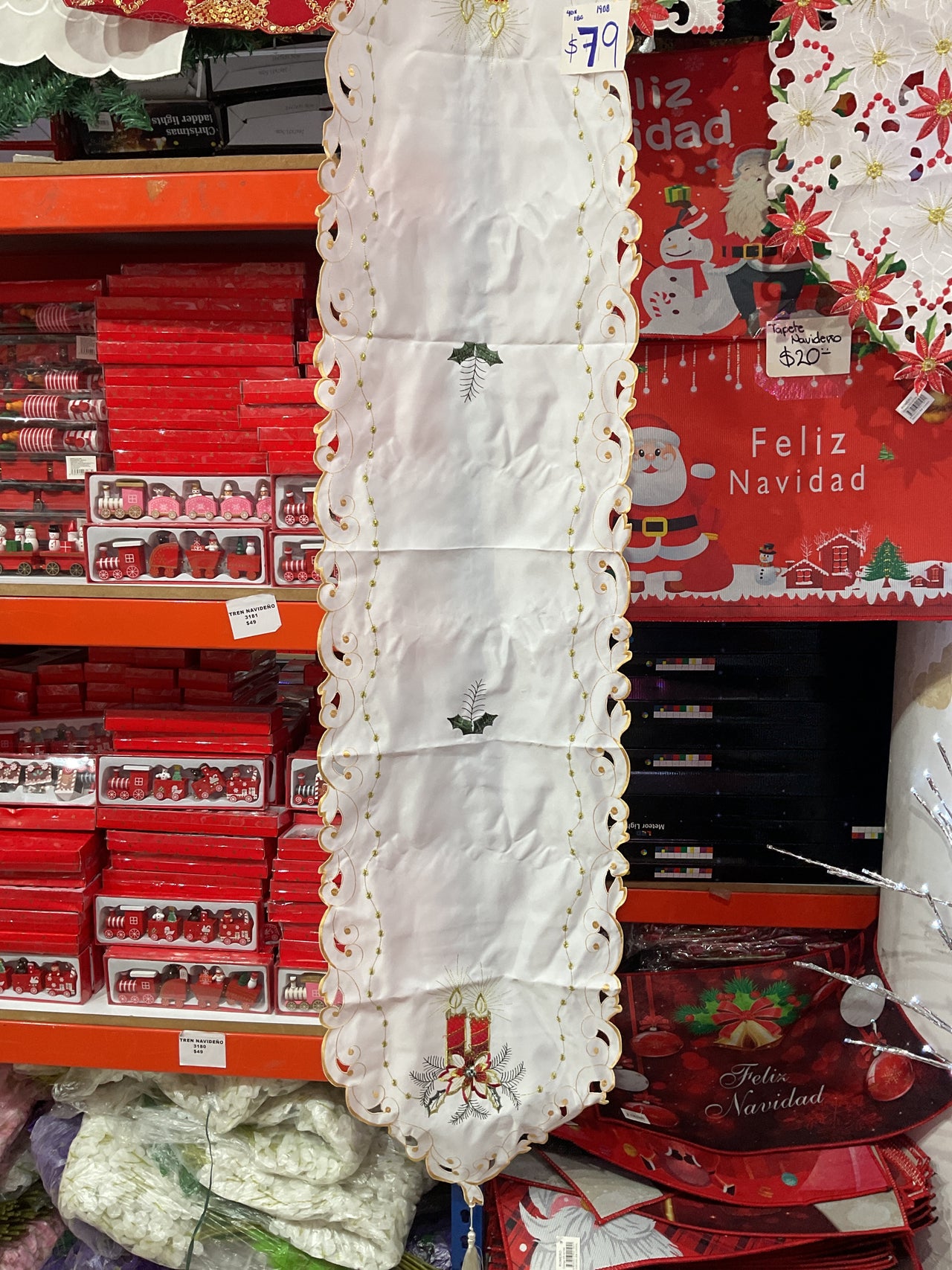 Guía de mesa velas 1908