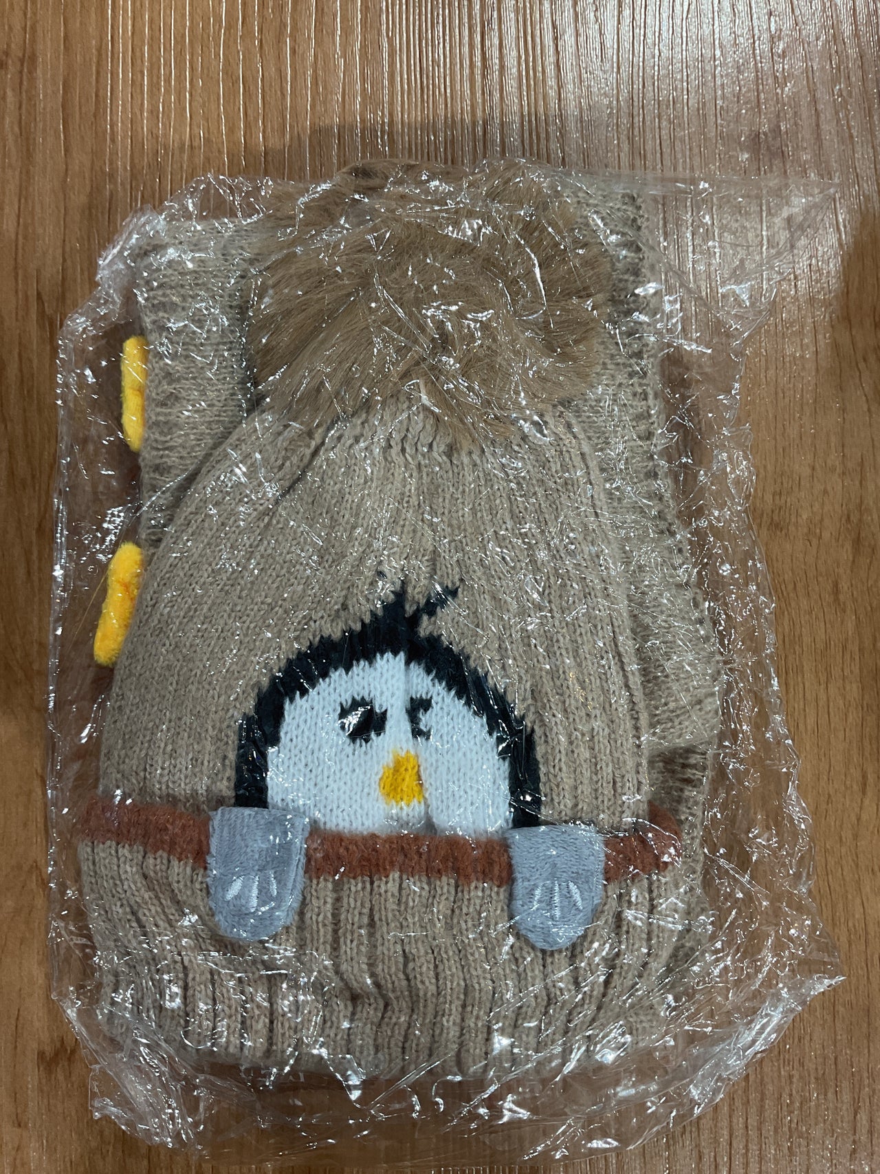 Gorro con bufanda niño