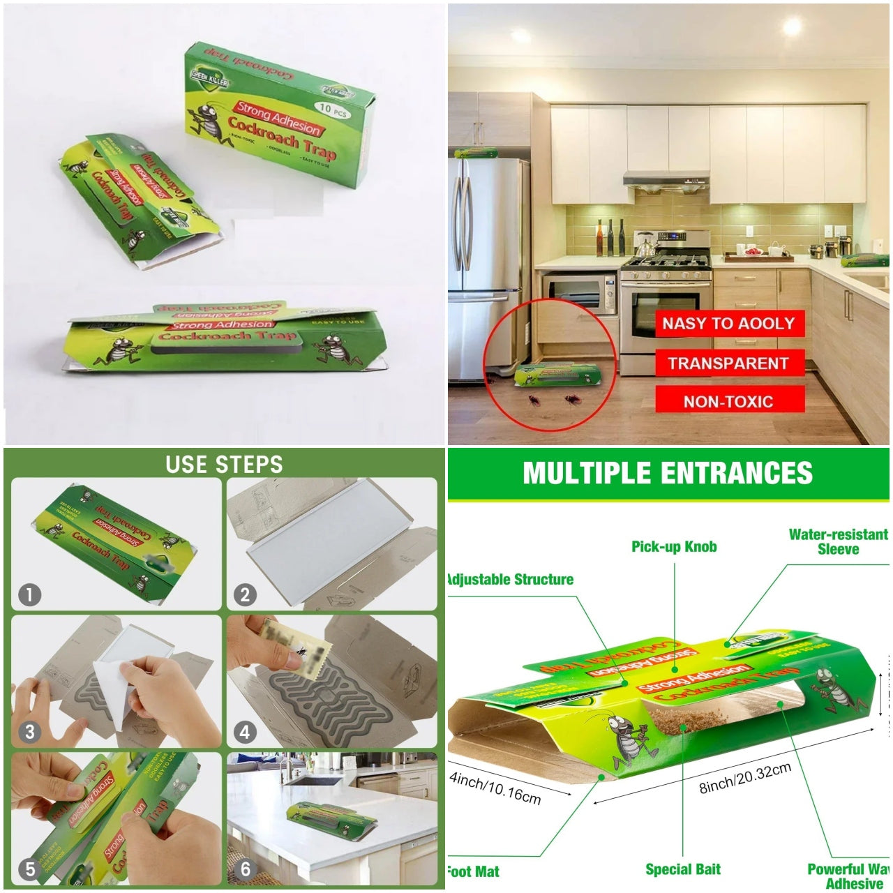 Trampa para cucarachas