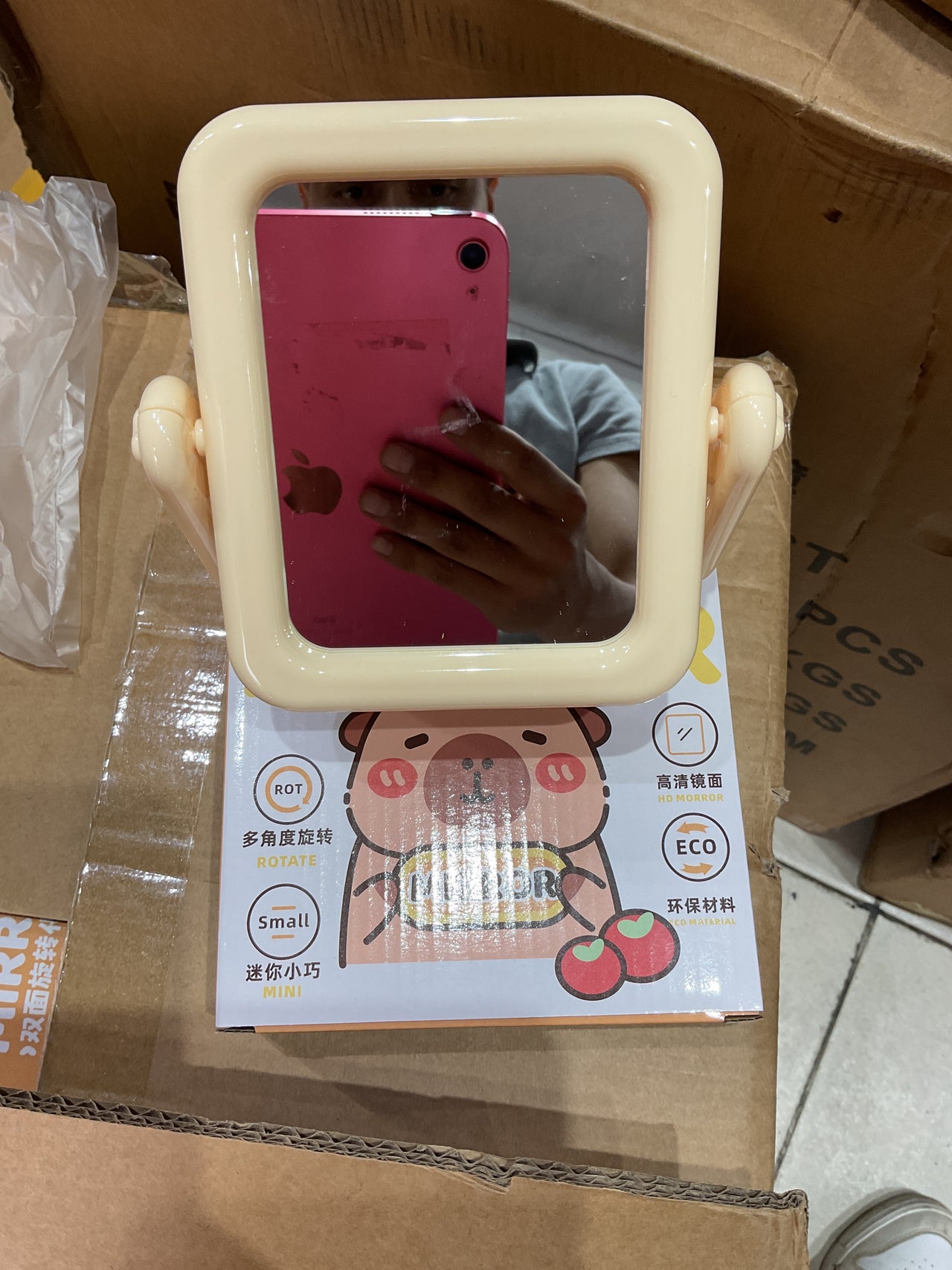 Mini espejo capi