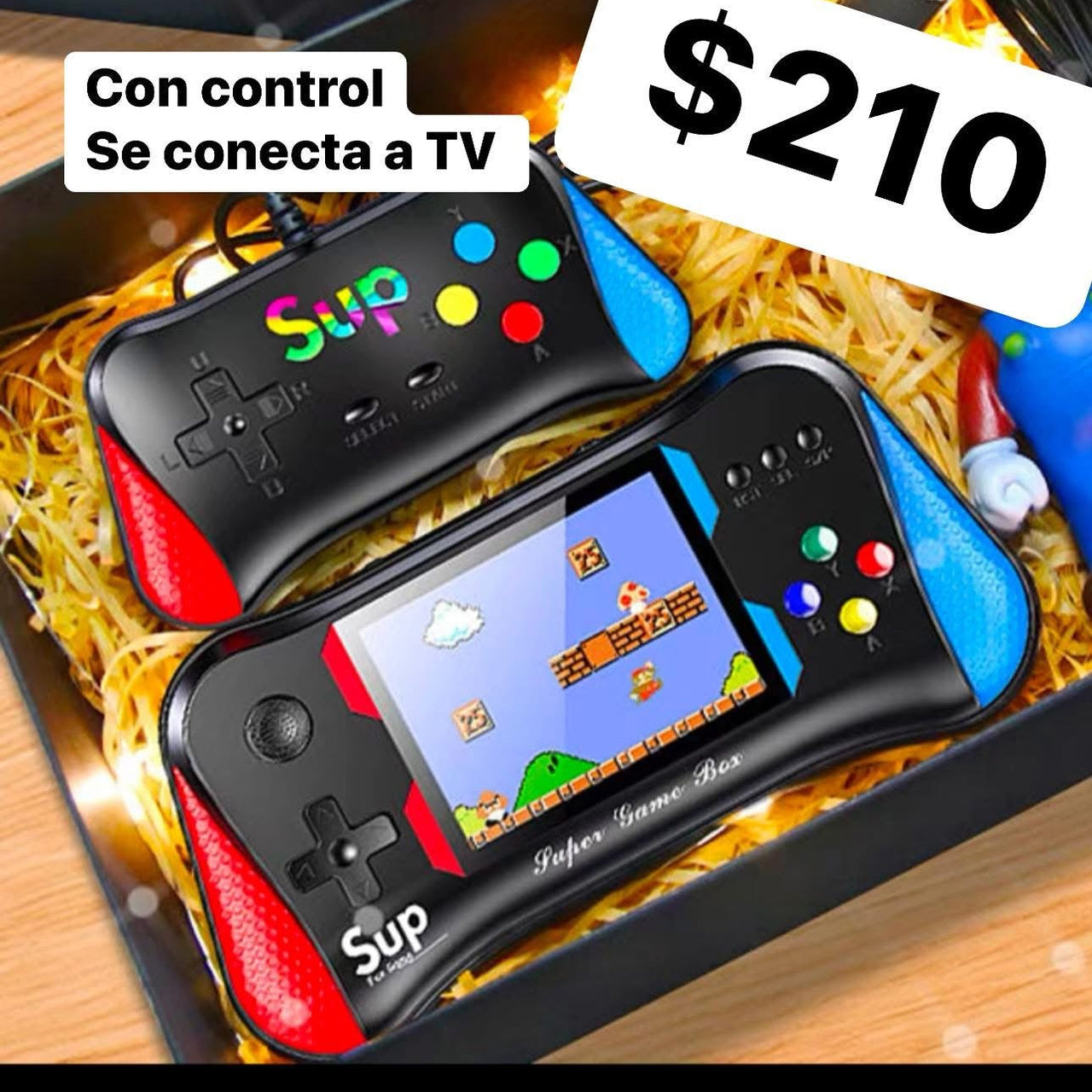 VIDEO JUEGO 500 EN 1 CONTROL ADICIONAL