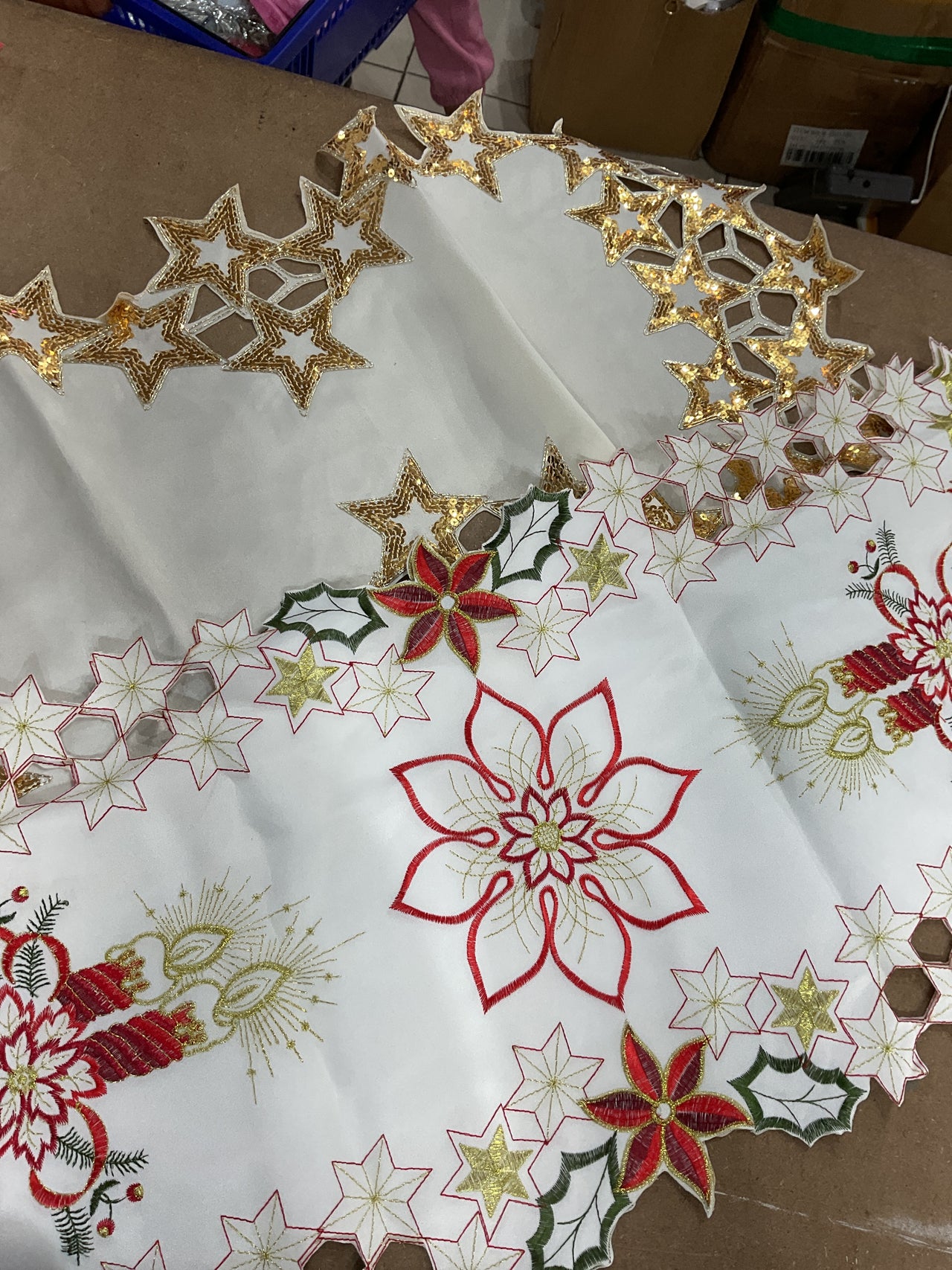 Guía de mesa estrella