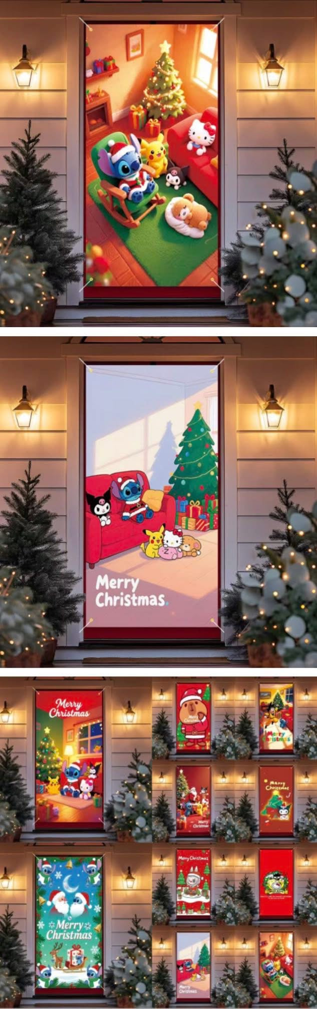 Tapiz de pared navideño 2171