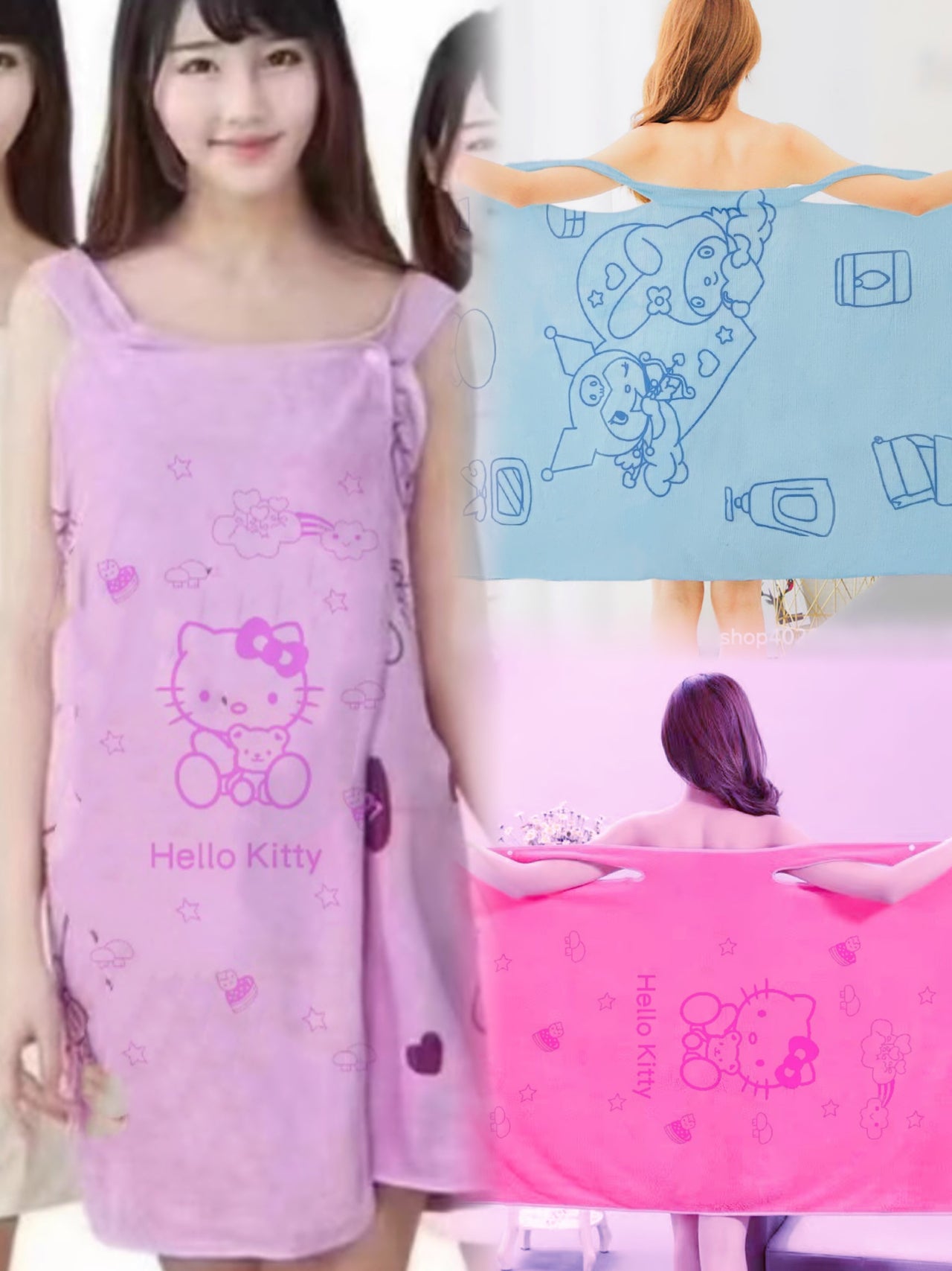 SALIDA DE BAÑO KITTY BB-973