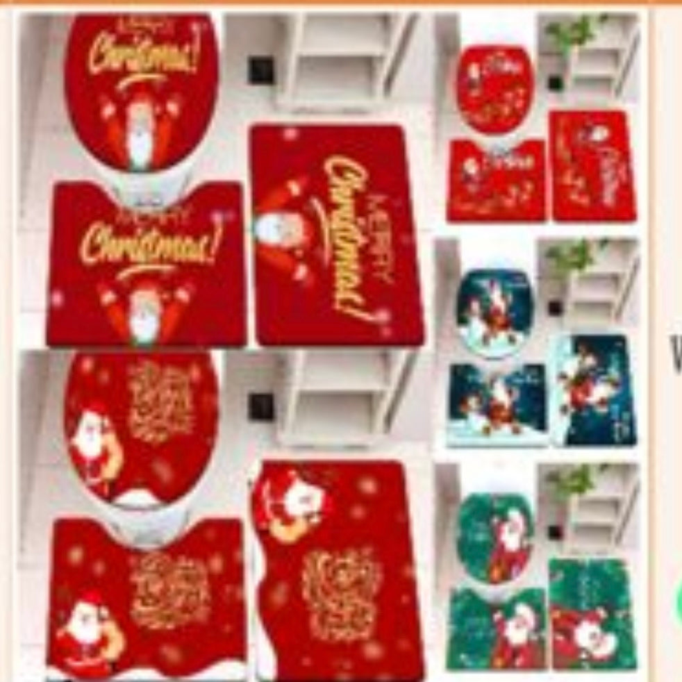 JUEGO NAVIDEÑO PARA BAÑO
