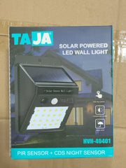 Empaque original TAJA HVH-40401 lámpara solar LED de pared