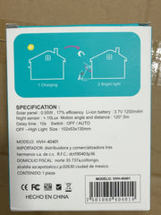 Especificaciones y código de barras originales TAJA HVH-40401