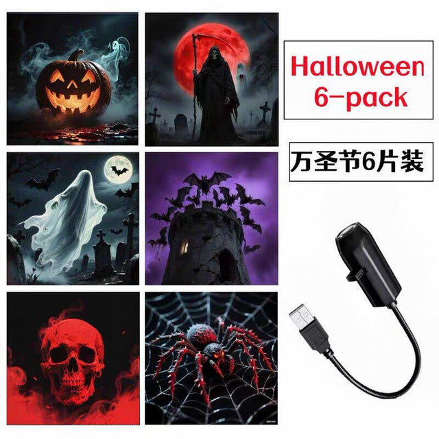 Proyector Hallowen USB.