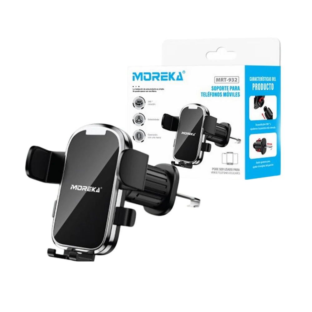 Soporte teléfono clip moreka