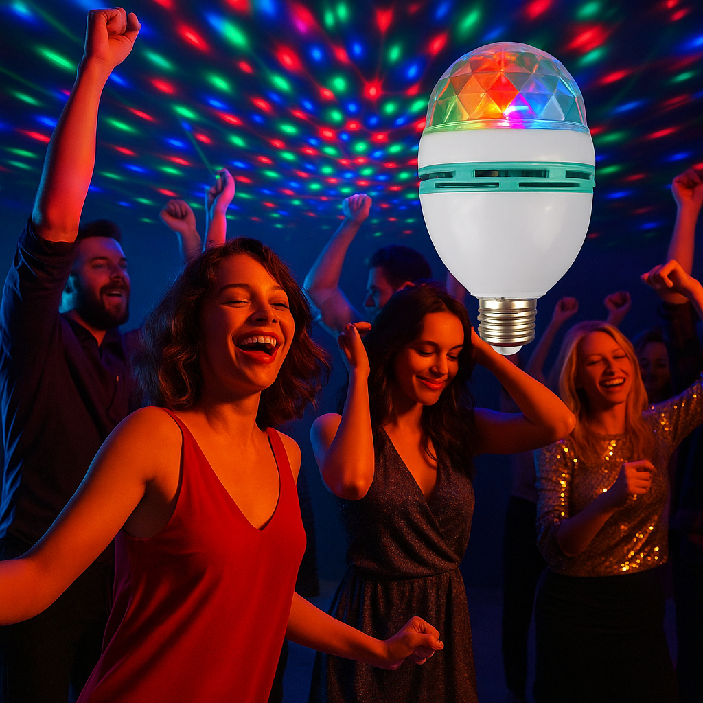 Foco fiesta 1 bola LED FULL