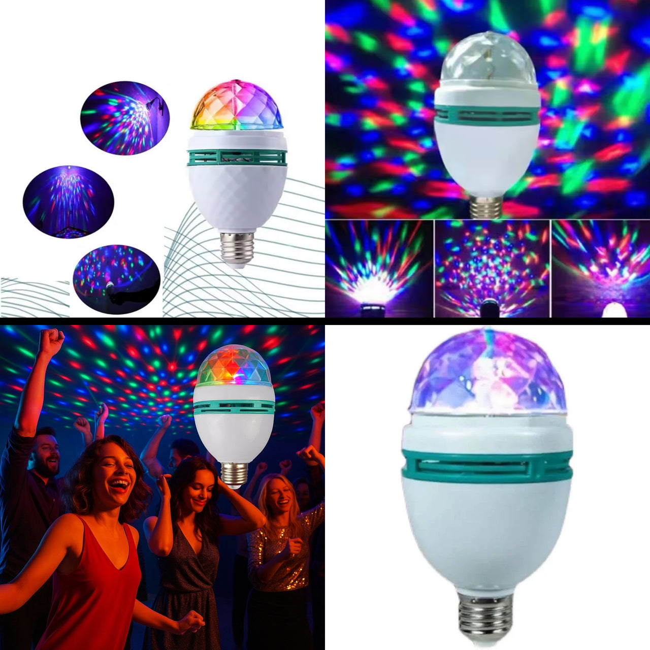 Foco fiesta 1 bola LED FULL