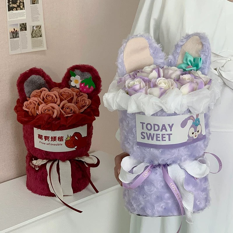 Ramo de flores personaje