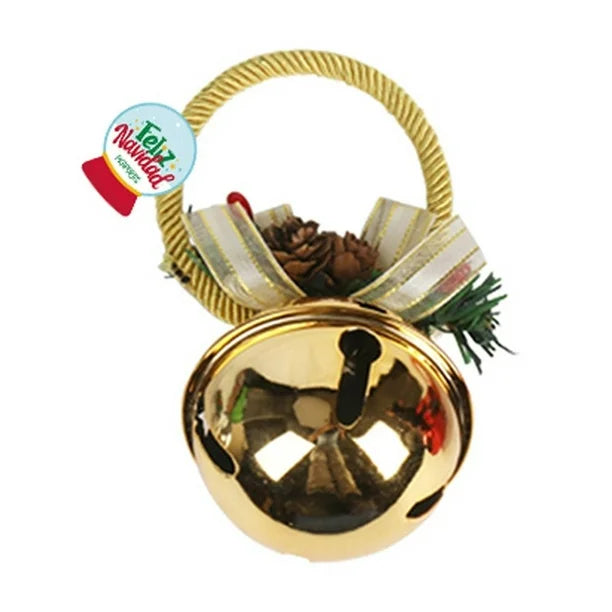 Cascabel con asa decorado