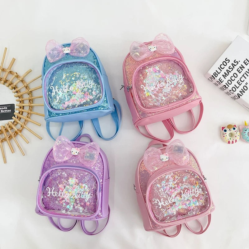 Mochila con luz kitty