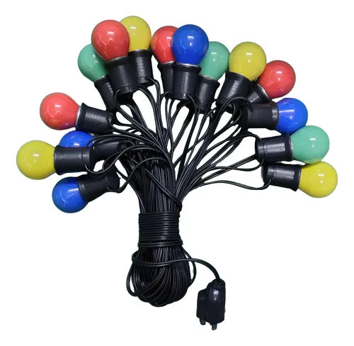 Extensión foco de colores