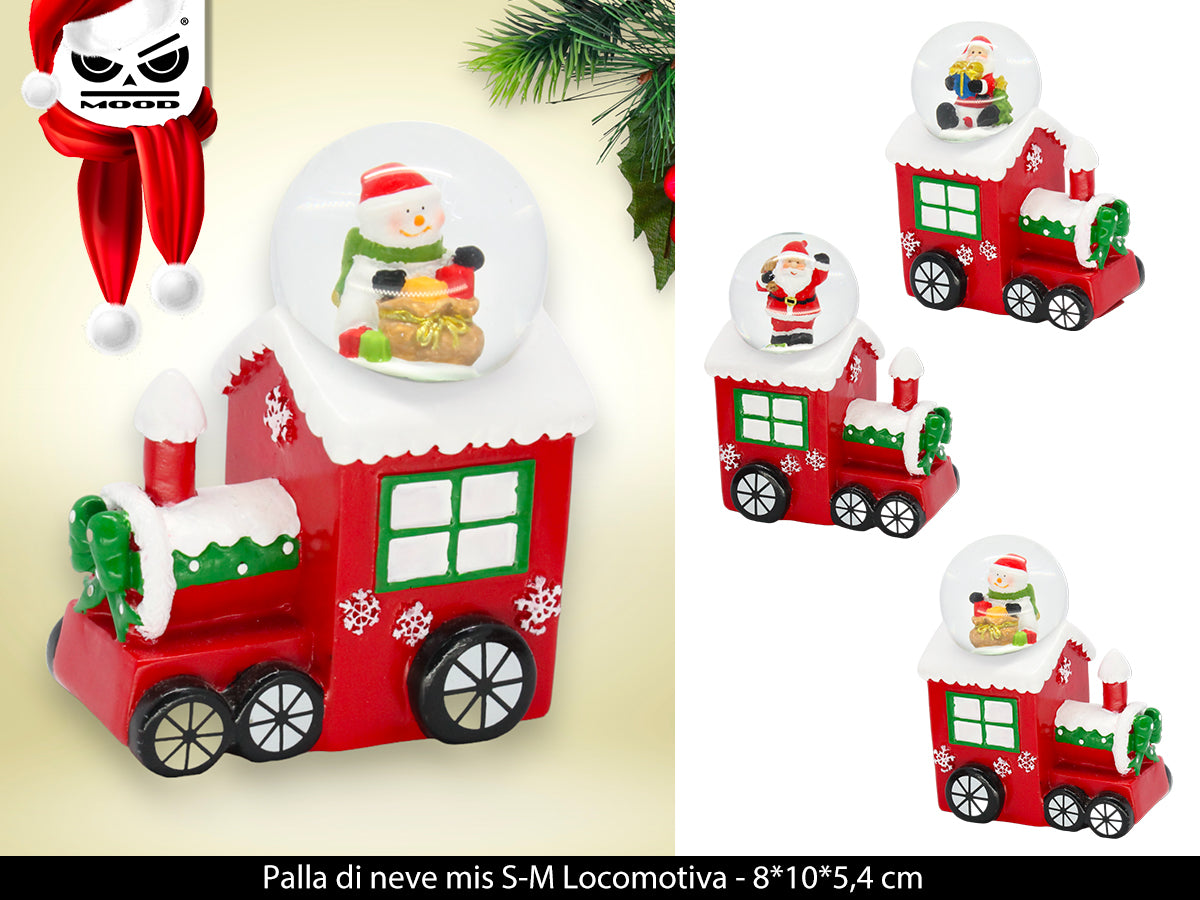 Esfera navideña tren 5337