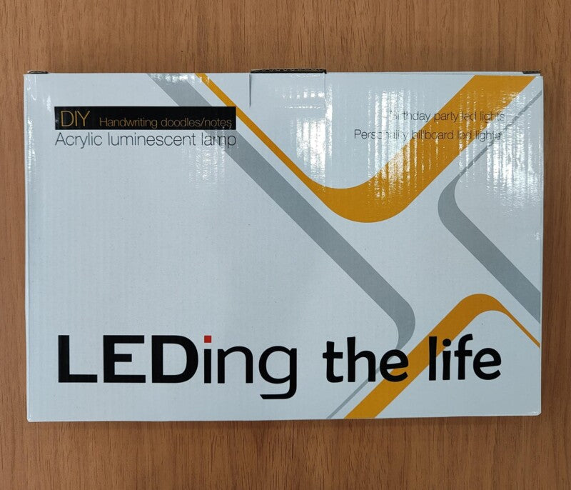 Letrero led acrílico 2416