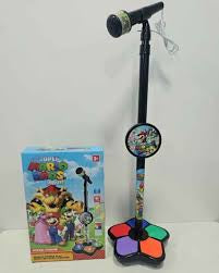 Microfono Mario luz sonido