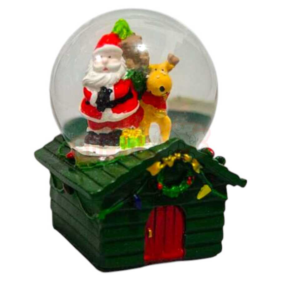 ESFERA CON LUZ CASITA SANTA