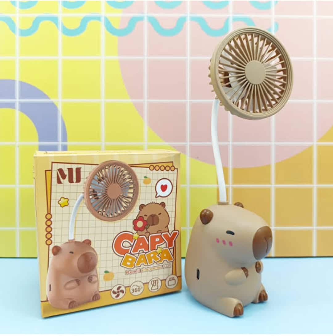 Ventilador escritorio capibara