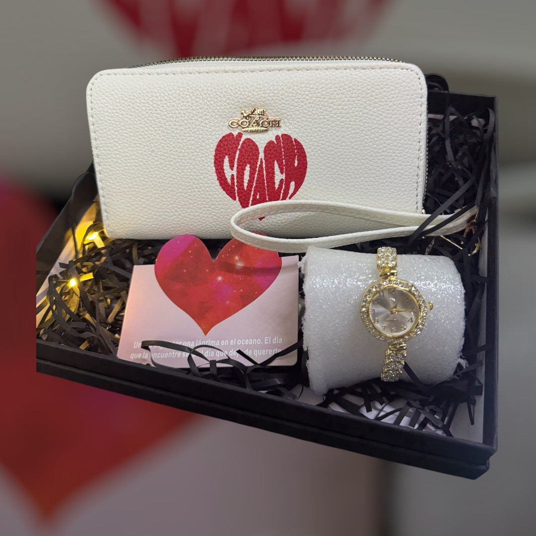 Set reloj cartera 030