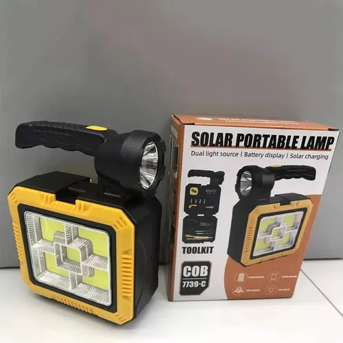 LÁMPARA SOLAR KIT HERRAMIENTAS