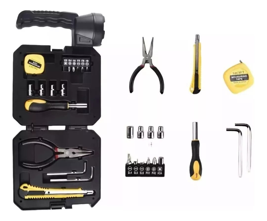 LÁMPARA SOLAR KIT HERRAMIENTAS