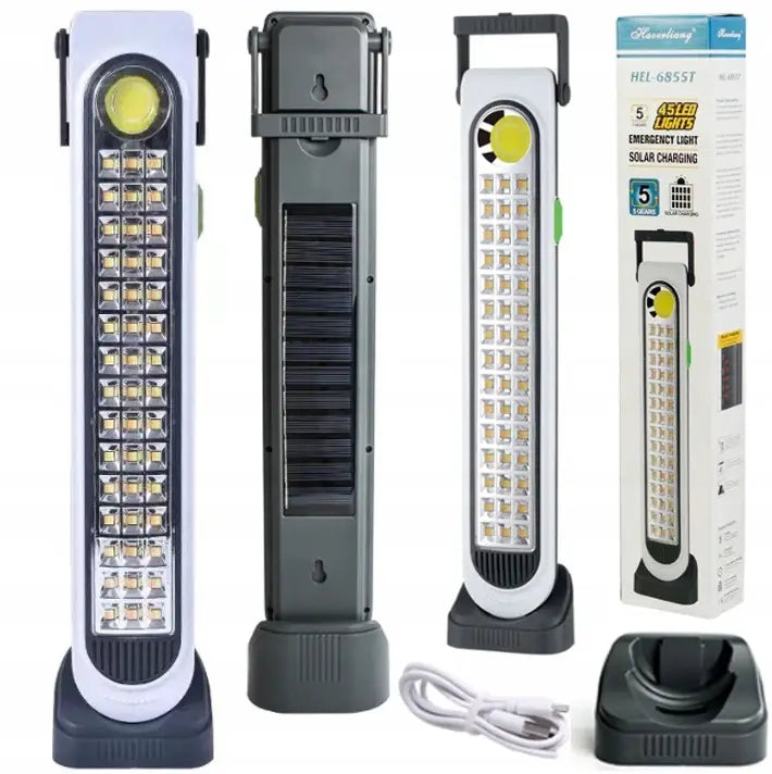 LÁMPARA EMERGENCIA LARGA 45 LED