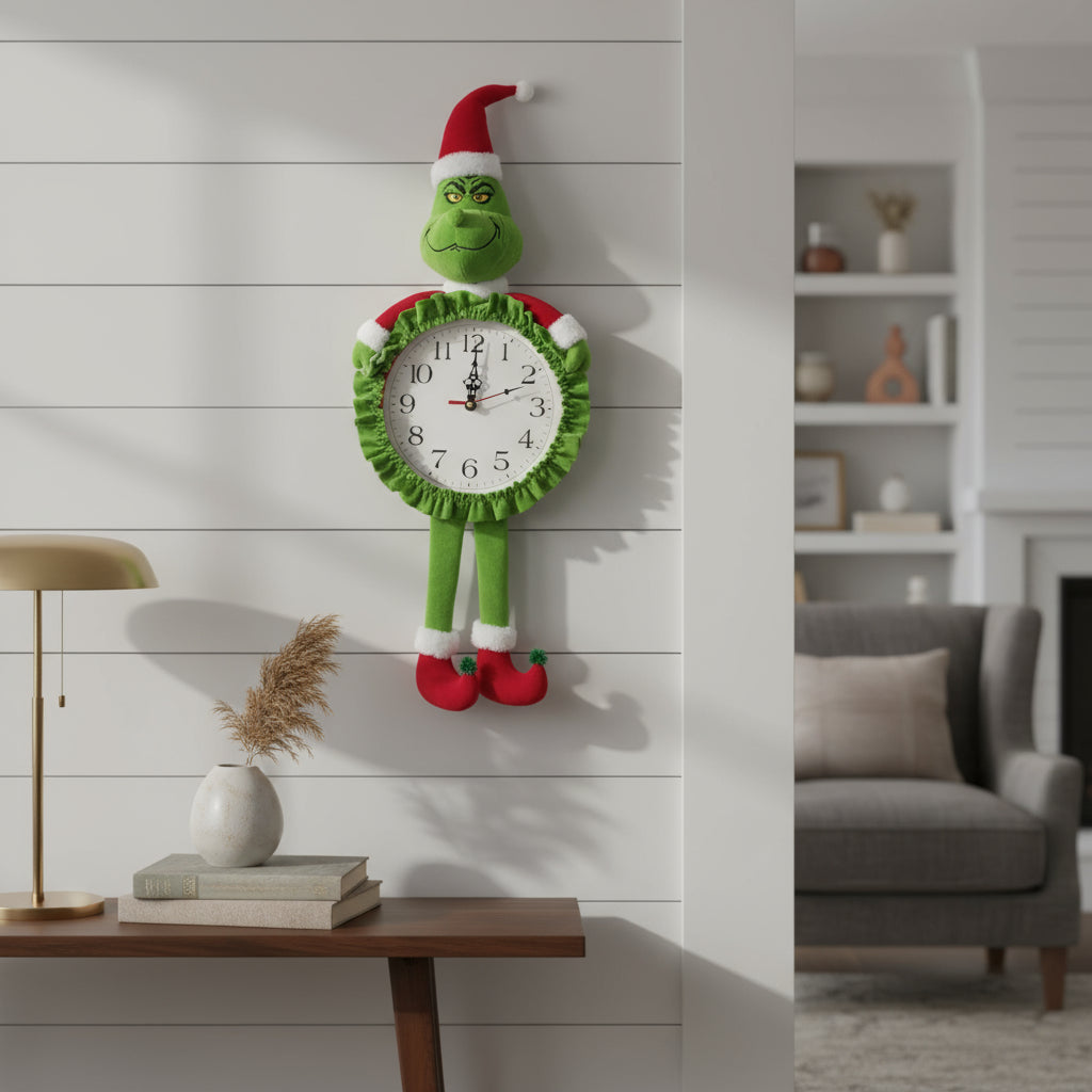 RELOJ DE PARED GRNCH 2851