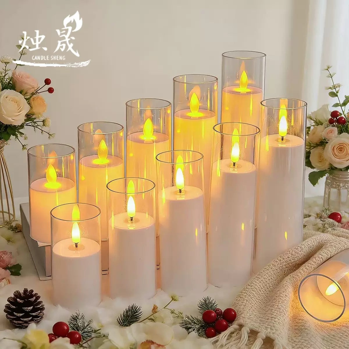 6 Velas movibles