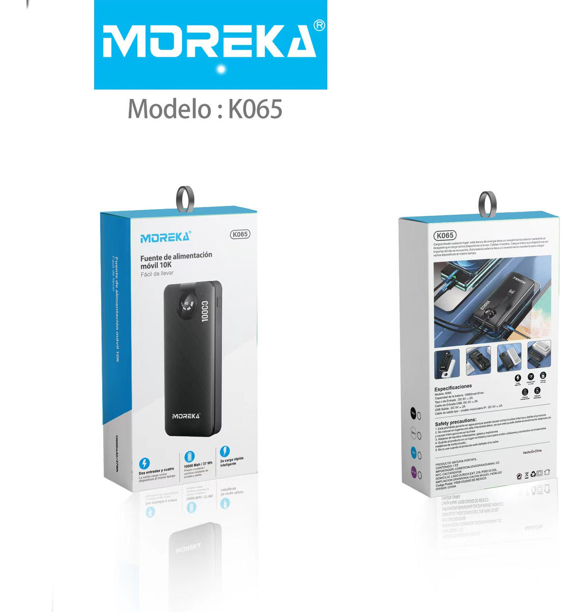 PILA DE EMERGENCIA MOREKA K065