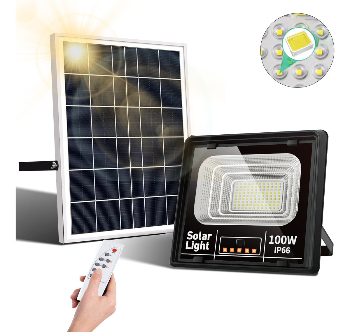 LÁMPARA SOLAR 50WT MOREKA