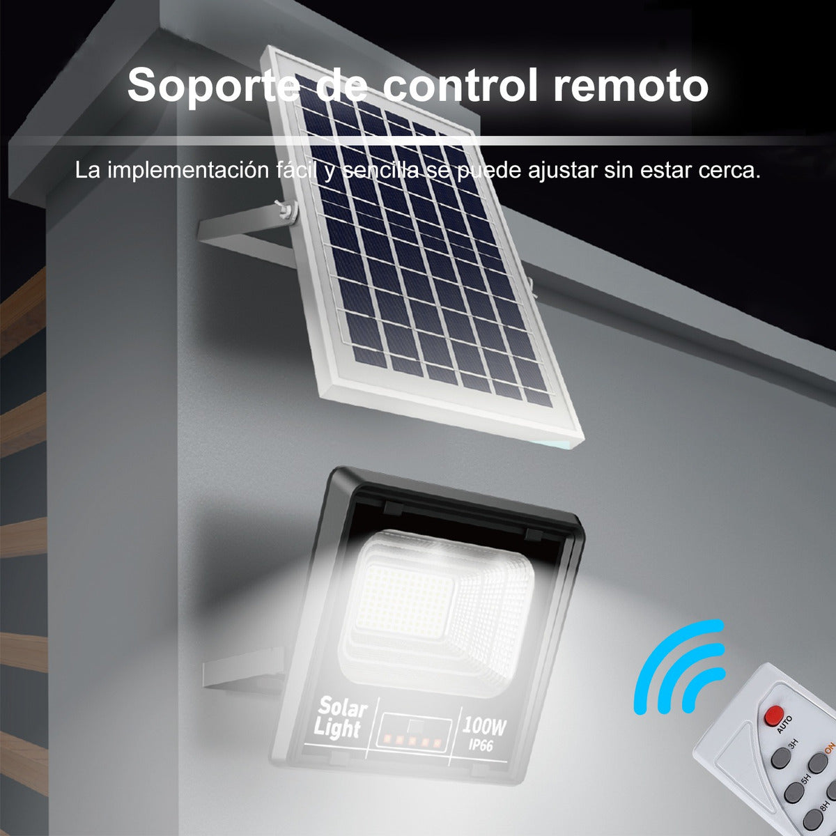 LÁMPARA SOLAR 50WT MOREKA