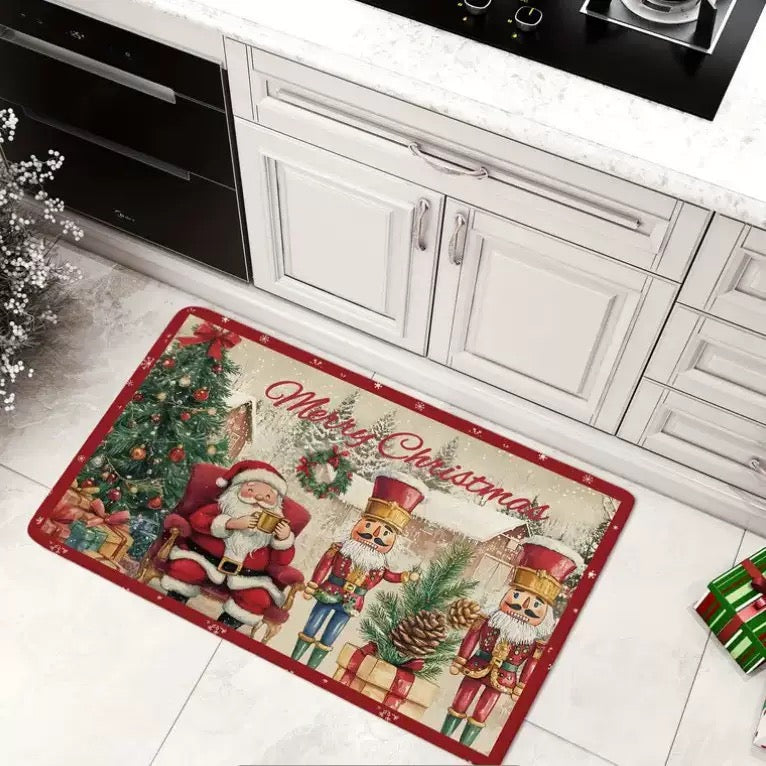 Tapete Dos Piezas Navidad