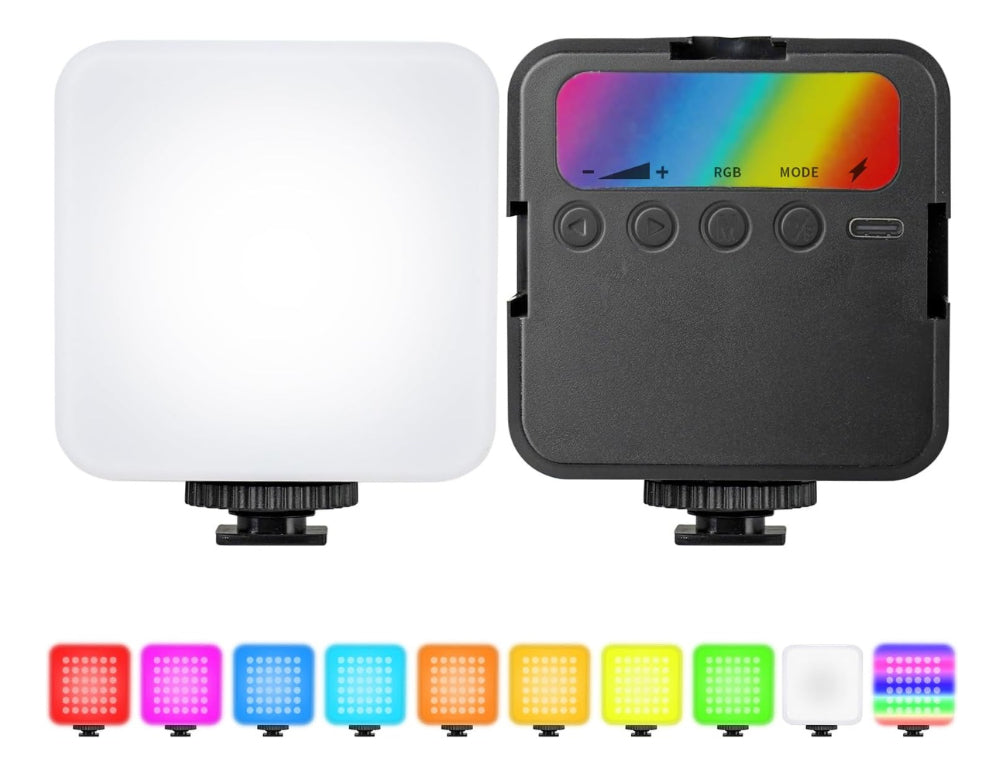 LUZ LED PORTÁTIL ILUMINACIÓN CON LUZ RGB