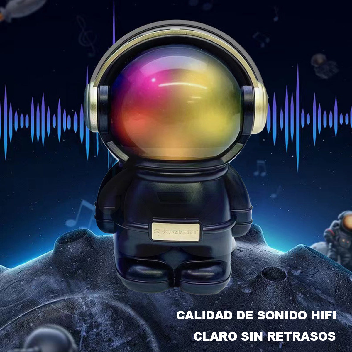BOCINA PORTABLE SPEAKER ASTRONAUTA X-808