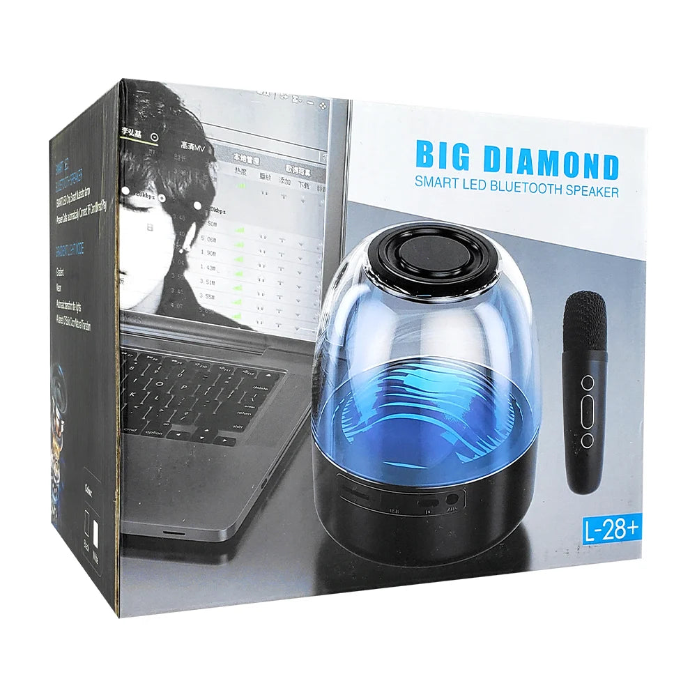 BOCINA ALTAVOZ CON 1 MICROFONO