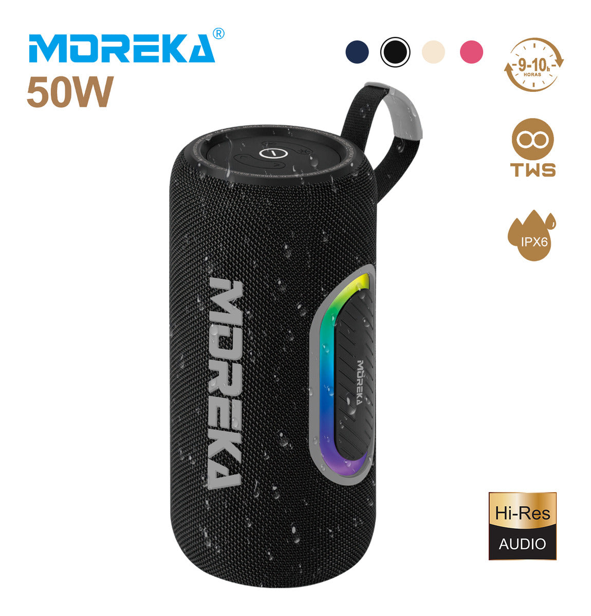 BOCINA PORTÁTIL MOREKA A45