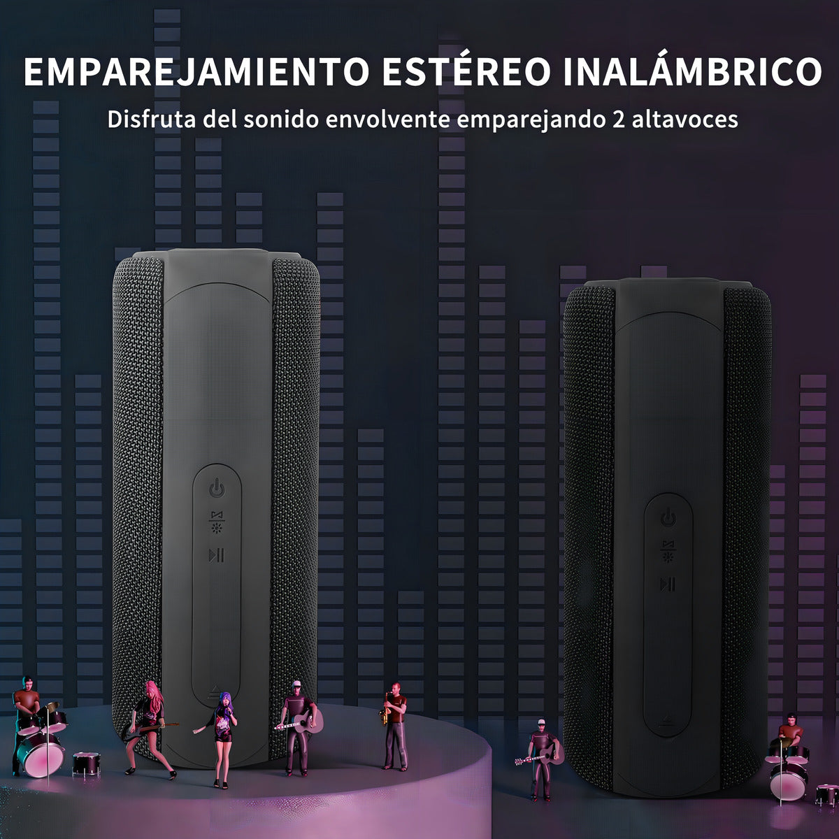 BOCINA LUZ RGB MOREKA-200