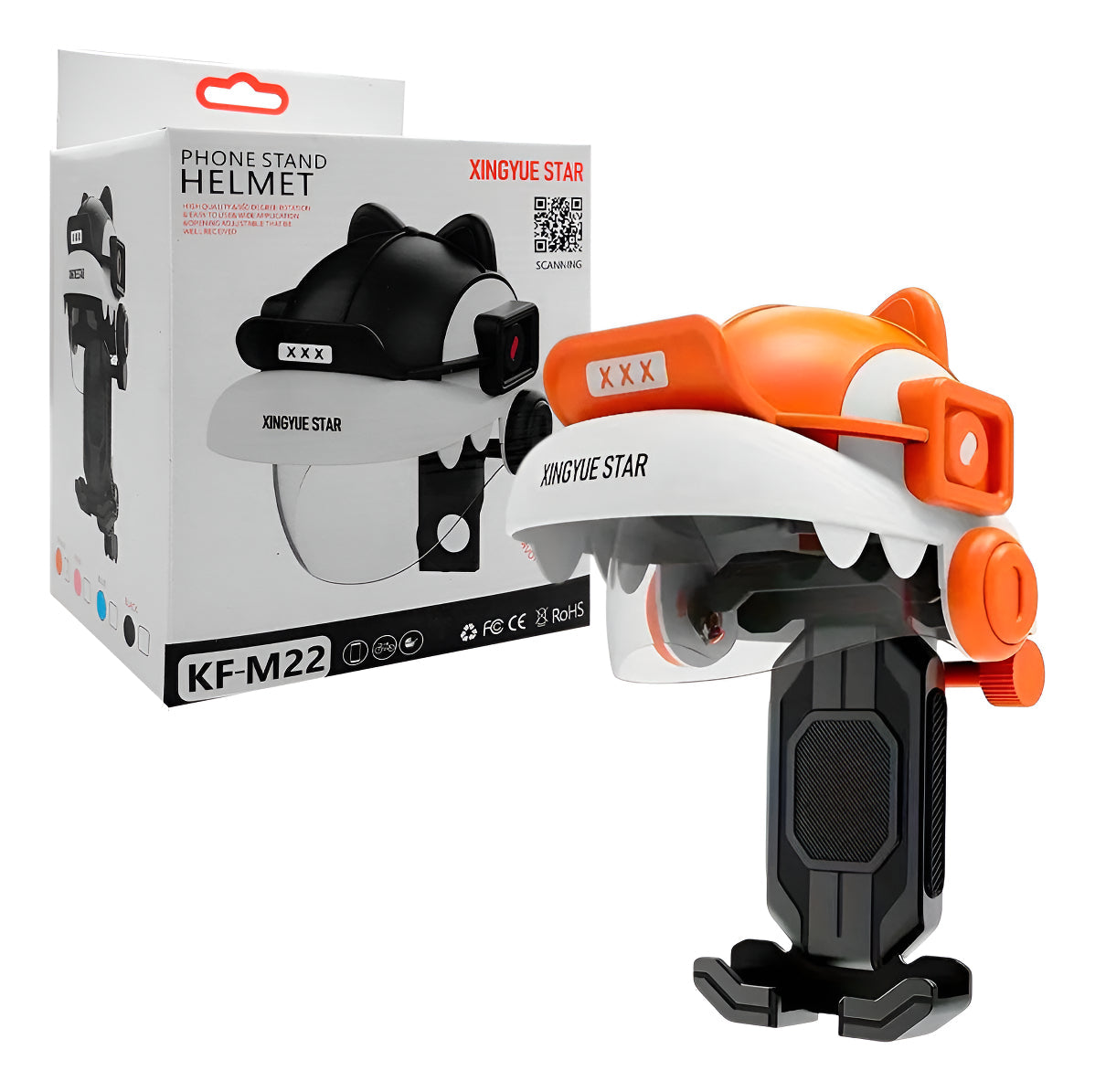 SOPORTE CELULAR CON CASCO