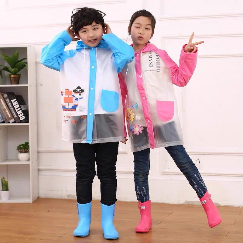 Impermeable niño reforzado