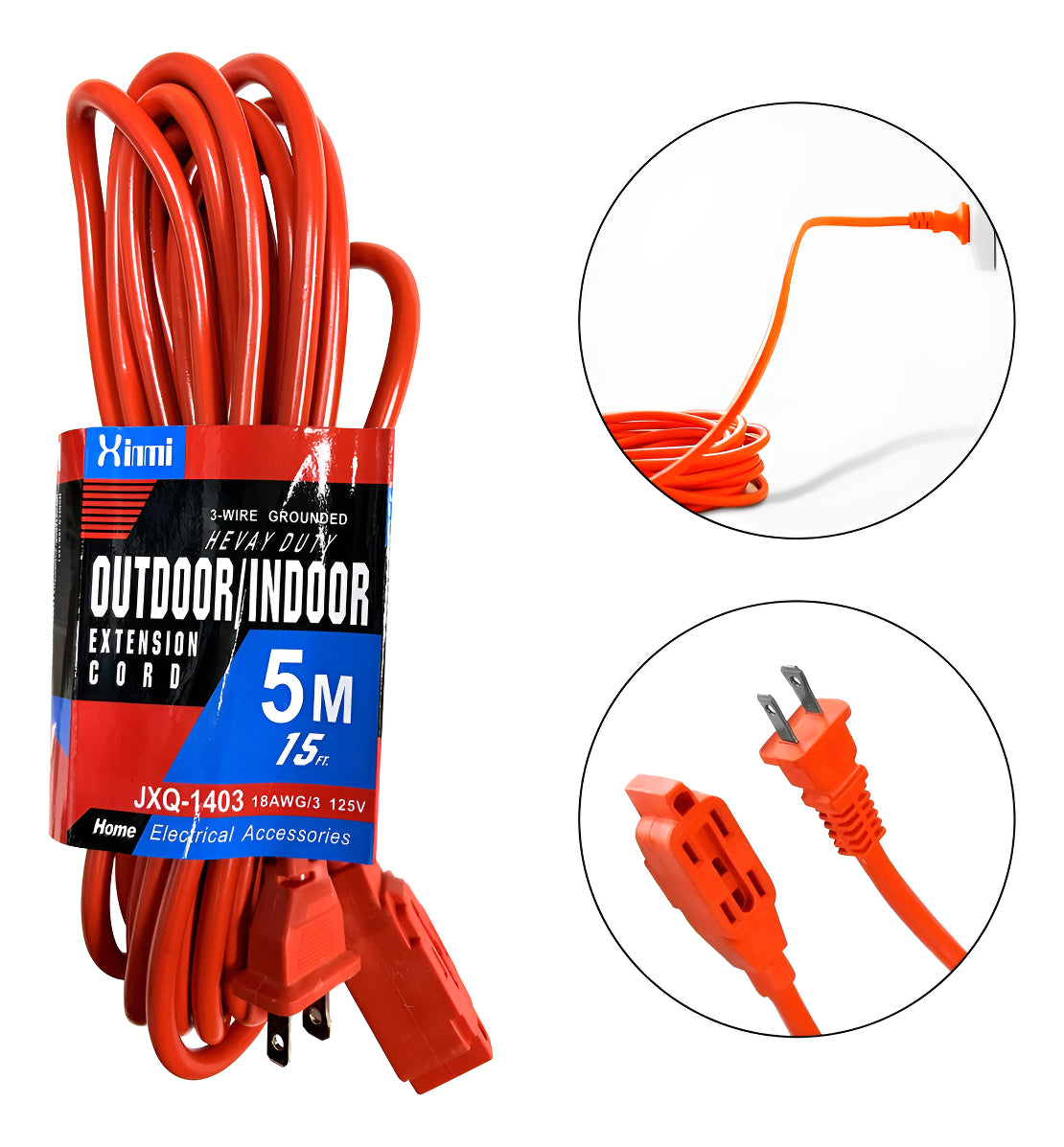 EXTENSION NARANJA 5 M