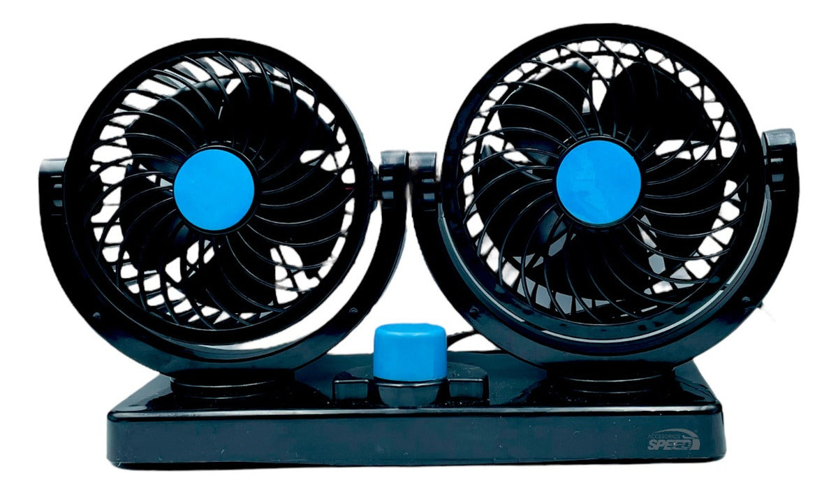 VENTILADOR DOBLE PARA CARRO